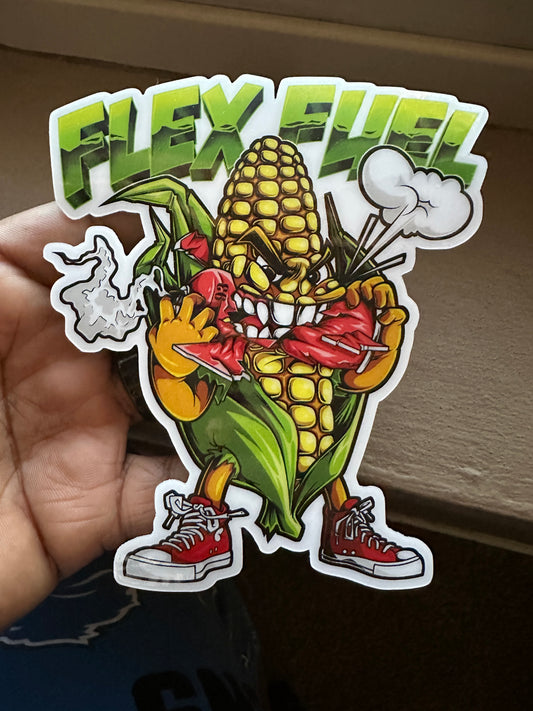 Flexy E85 Sticker