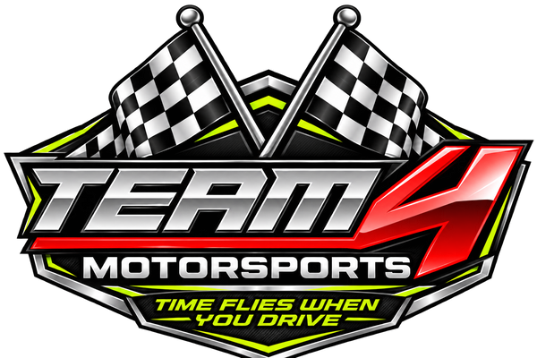 TEAM4 MOTORSPORTS revamped emblem transparent logo