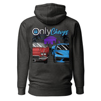 Only Chevys Embroidered Corvette Hoodie